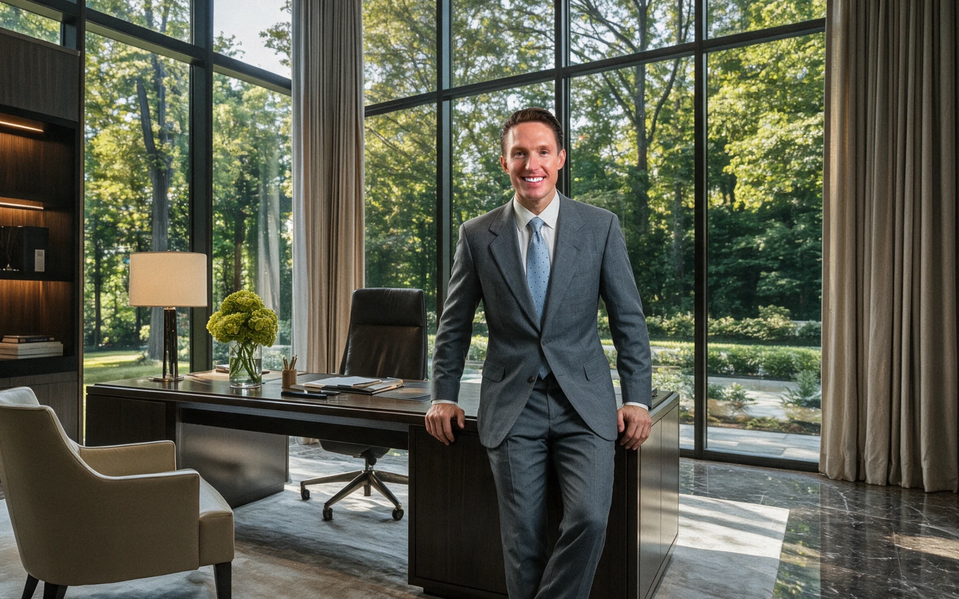 Mike Wilen in his office