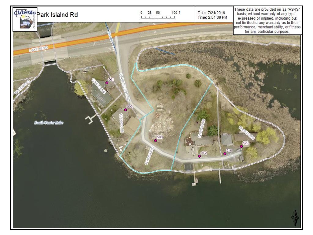 View of Land at 508 Park Island Road, Center City MN 55012, Center City - Mike Wilen | Minnesota Team Real Estate