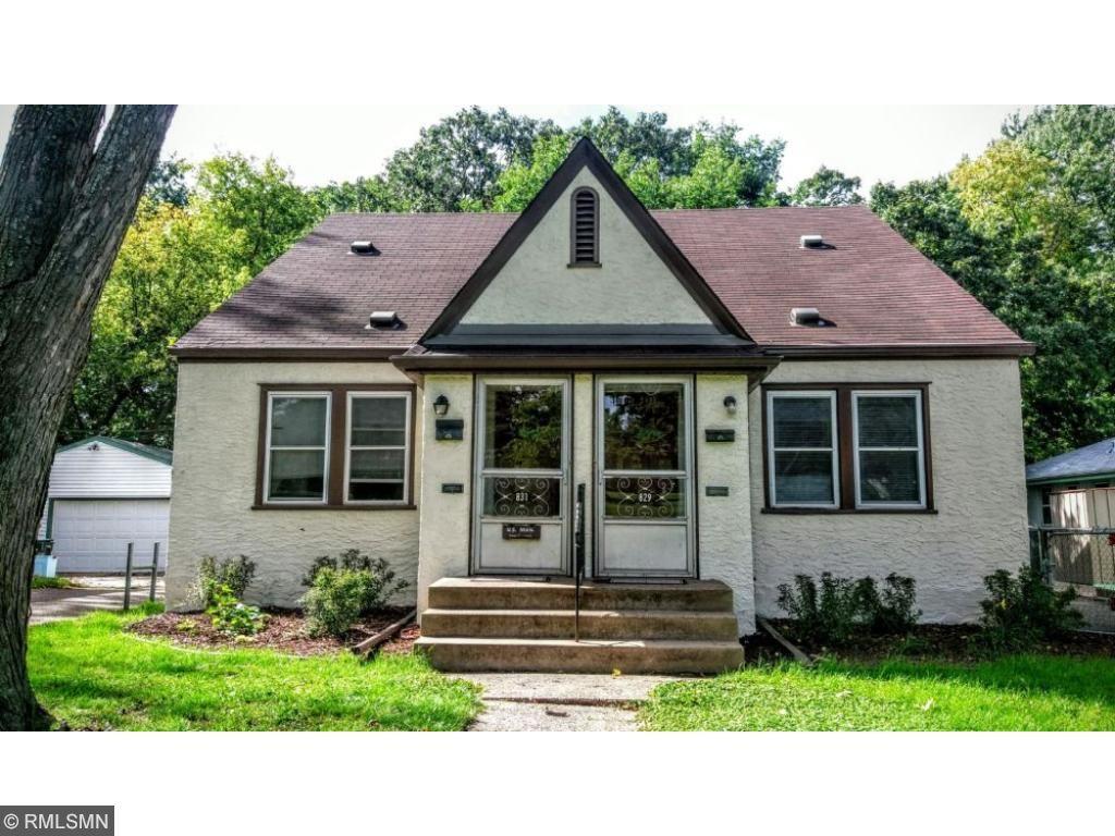 View of Residential Income at 829/831 Brown Avenue, Saint Paul MN 55107, Saint Paul - Mike Wilen | Minnesota Team Real Estate