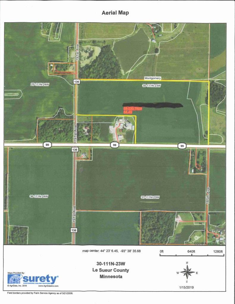 View of Land at Hwy 99 Hwy 99, Le Center MN 56057, Le Center - Mike Wilen | Minnesota Team Real Estate