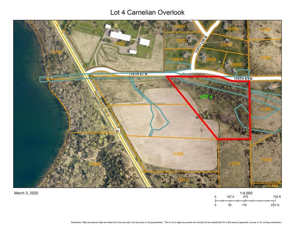 View of Land at XXXXX 116th Street, Stillwater MN 55082, Stillwater - Mike Wilen | Minnesota Team Real Estate