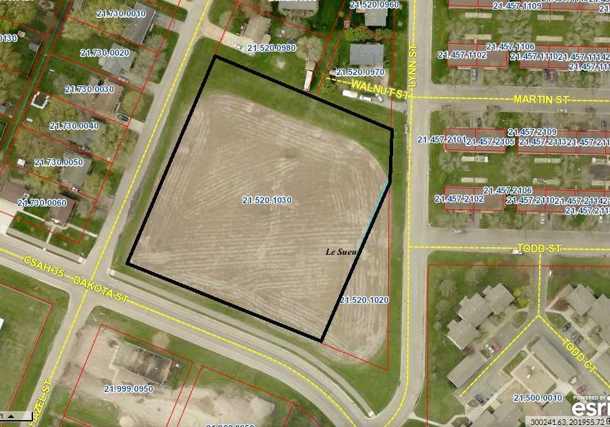 View of Land at xxx Hazel Street, Le Sueur MN 56058, Le Sueur - Mike Wilen | Minnesota Team Real Estate