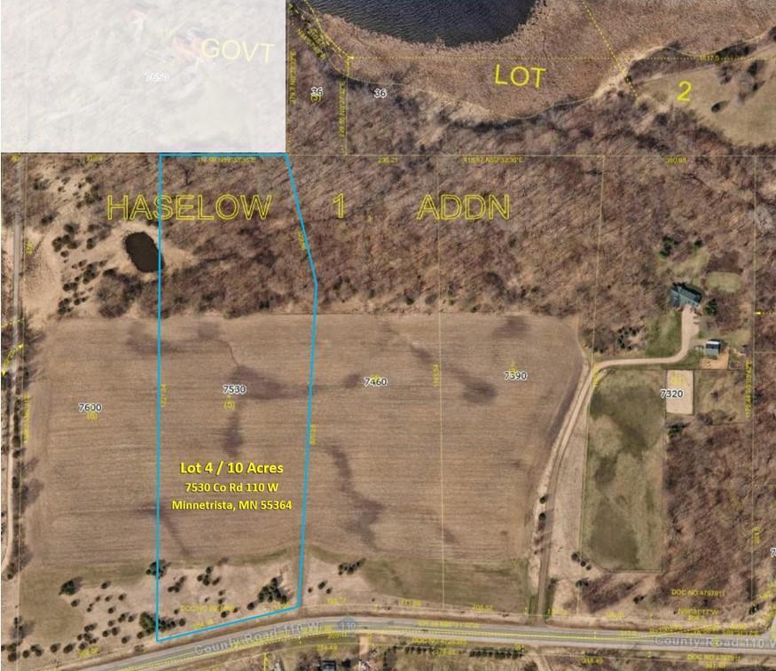 View of Land at 7530 County Road 110, Mound MN 55364, Mound - Mike Wilen | Minnesota Team Real Estate