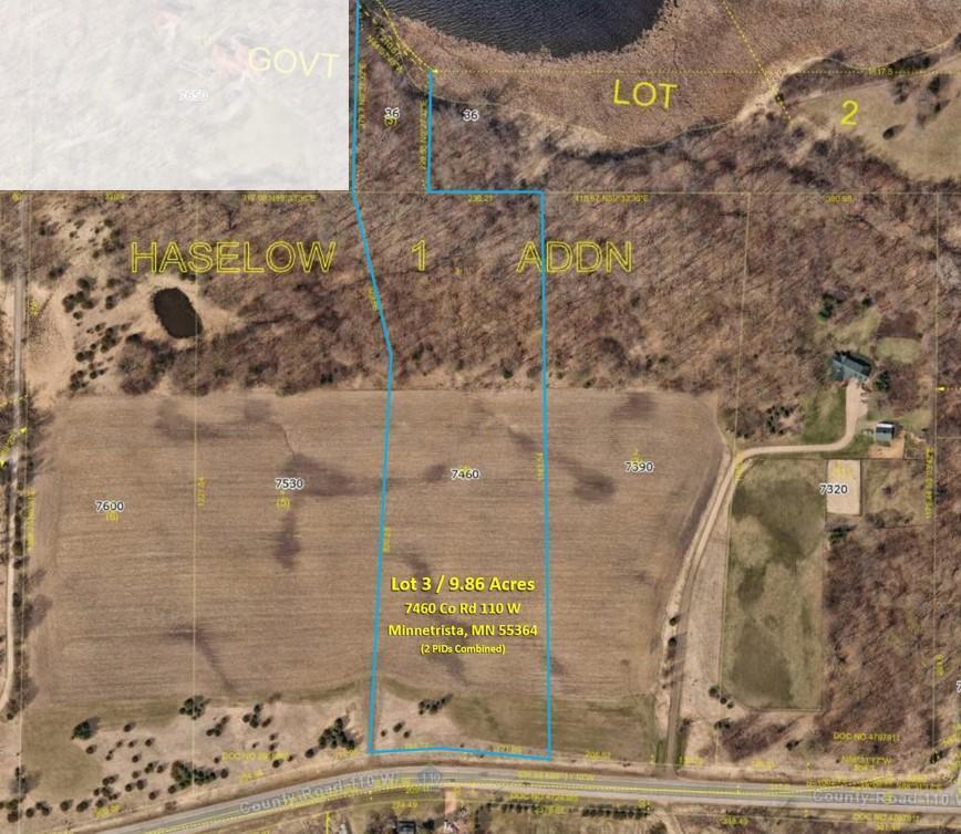 View of Land at 7460 County Road 110, Mound MN 55364, Mound - Mike Wilen | Minnesota Team Real Estate