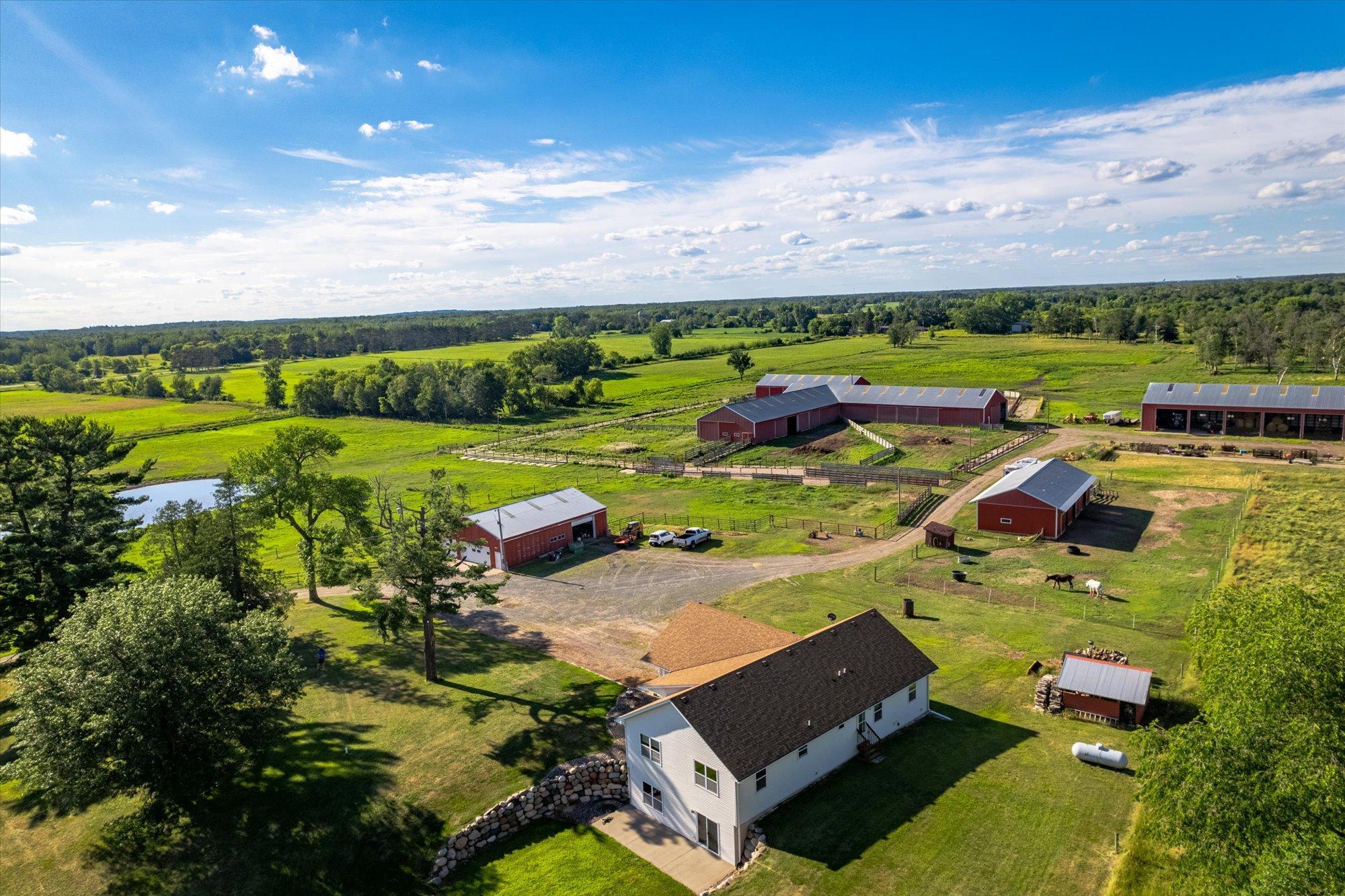 View of Farm at 7628 460th Street, Harris MN 55032, Harris - Mike Wilen | Minnesota Team Real Estate