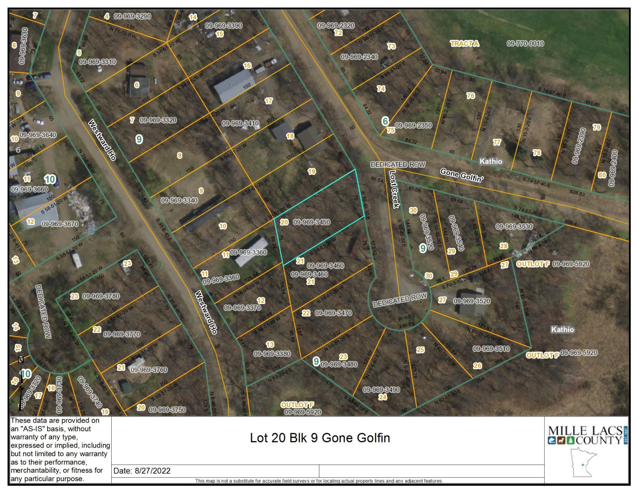View of Land at Lot 20 Blk 9 Gone Golfin, Garrison MN 56450, Garrison - Mike Wilen | Minnesota Team Real Estate