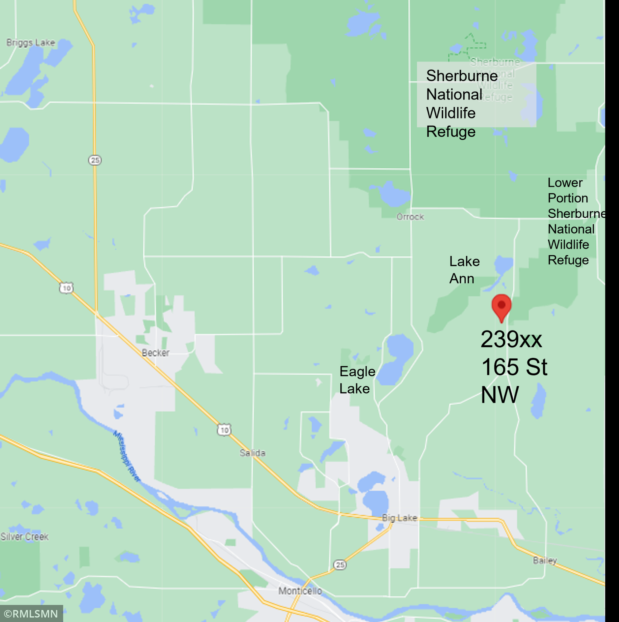View of Land at 239xx 165 St, Big Lake MN 55309, Big Lake - Mike Wilen | Minnesota Team Real Estate