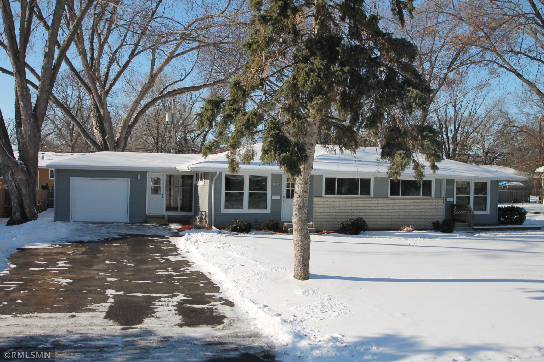 View of Residential Income at 5525-27 Quail Avenue, Crystal MN 55429, Crystal - Mike Wilen | Minnesota Team Real Estate