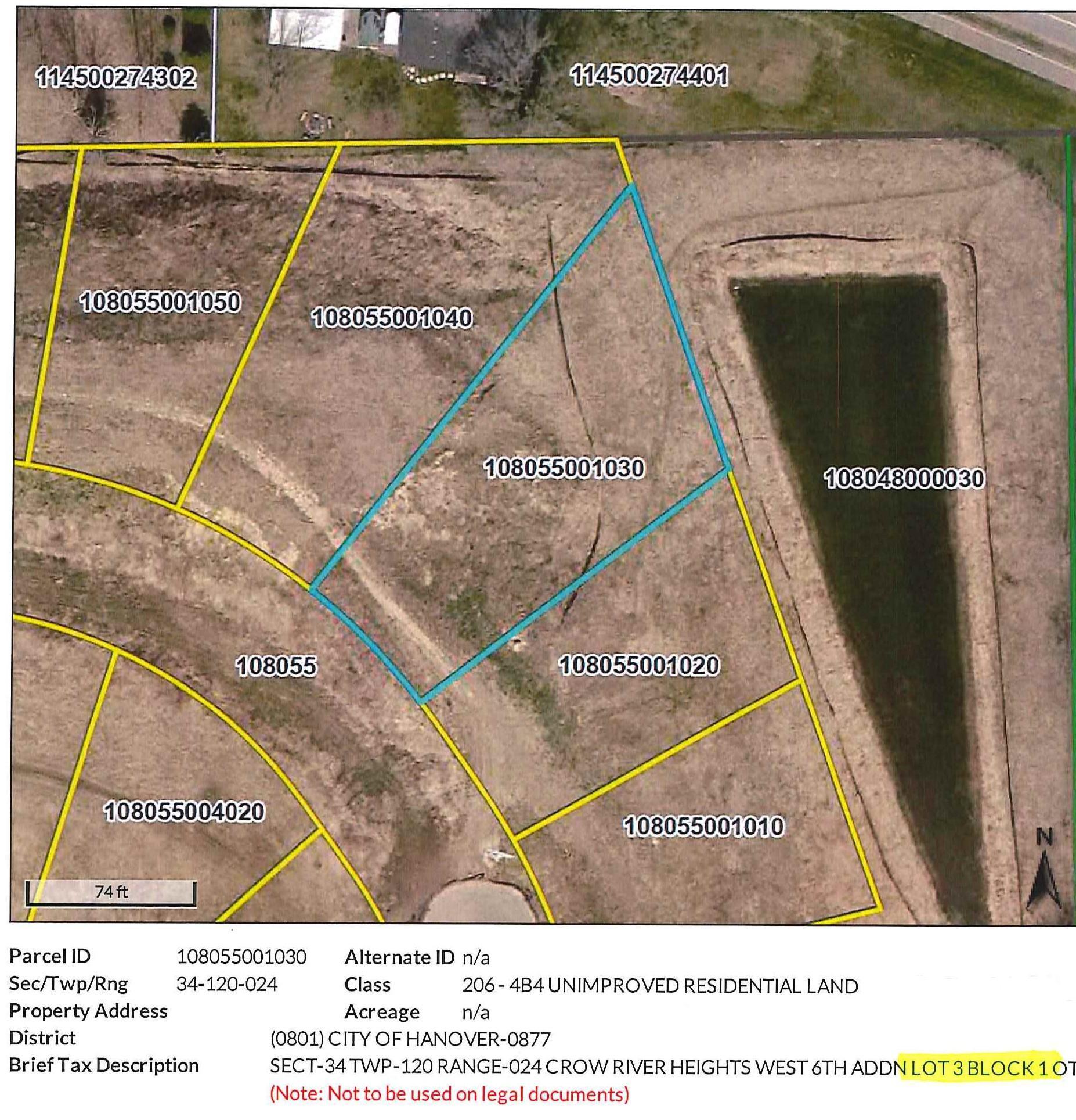 View of Land at Lot 3 Block 1 Jasmine Avenue, Hanover MN 55341, Hanover - Mike Wilen | Minnesota Team Real Estate