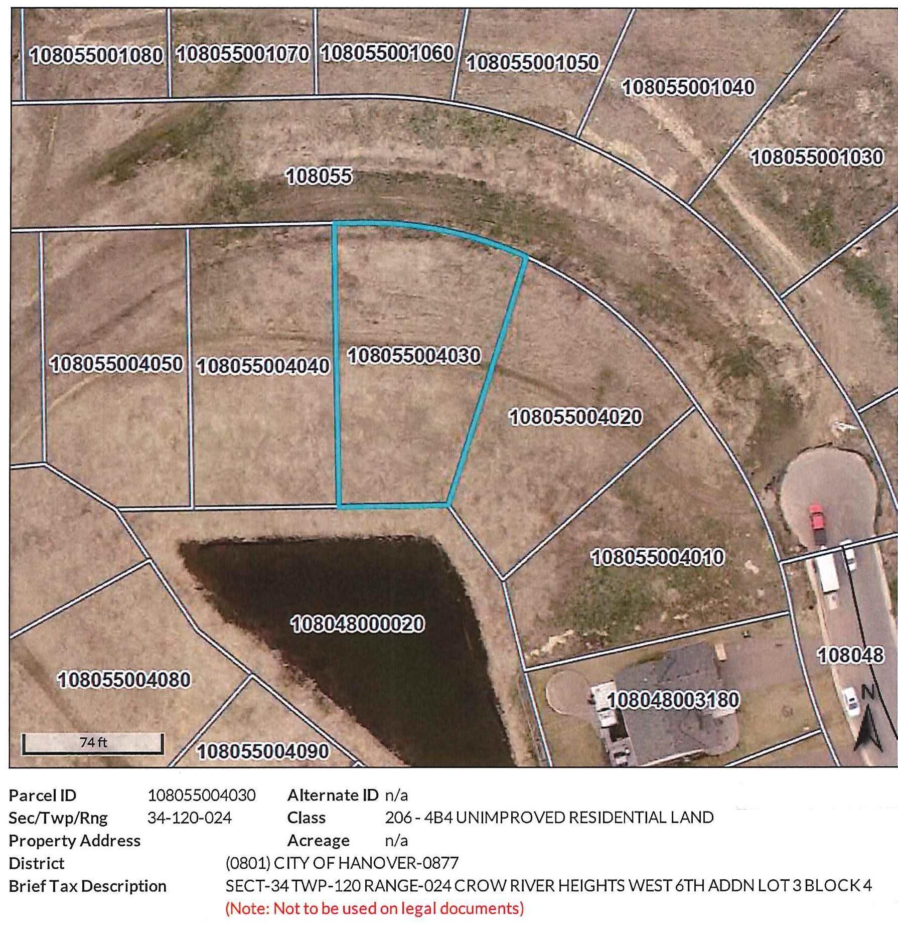 View of Land at Lot 3 Block 4 Jasmine Avenue, Hanover MN 55341, Hanover - Mike Wilen | Minnesota Team Real Estate