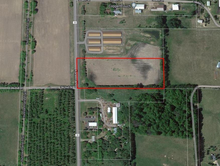 View of Land at xxxx Forest Boulevard, North Branch MN 55056, North Branch - Mike Wilen | Minnesota Team Real Estate