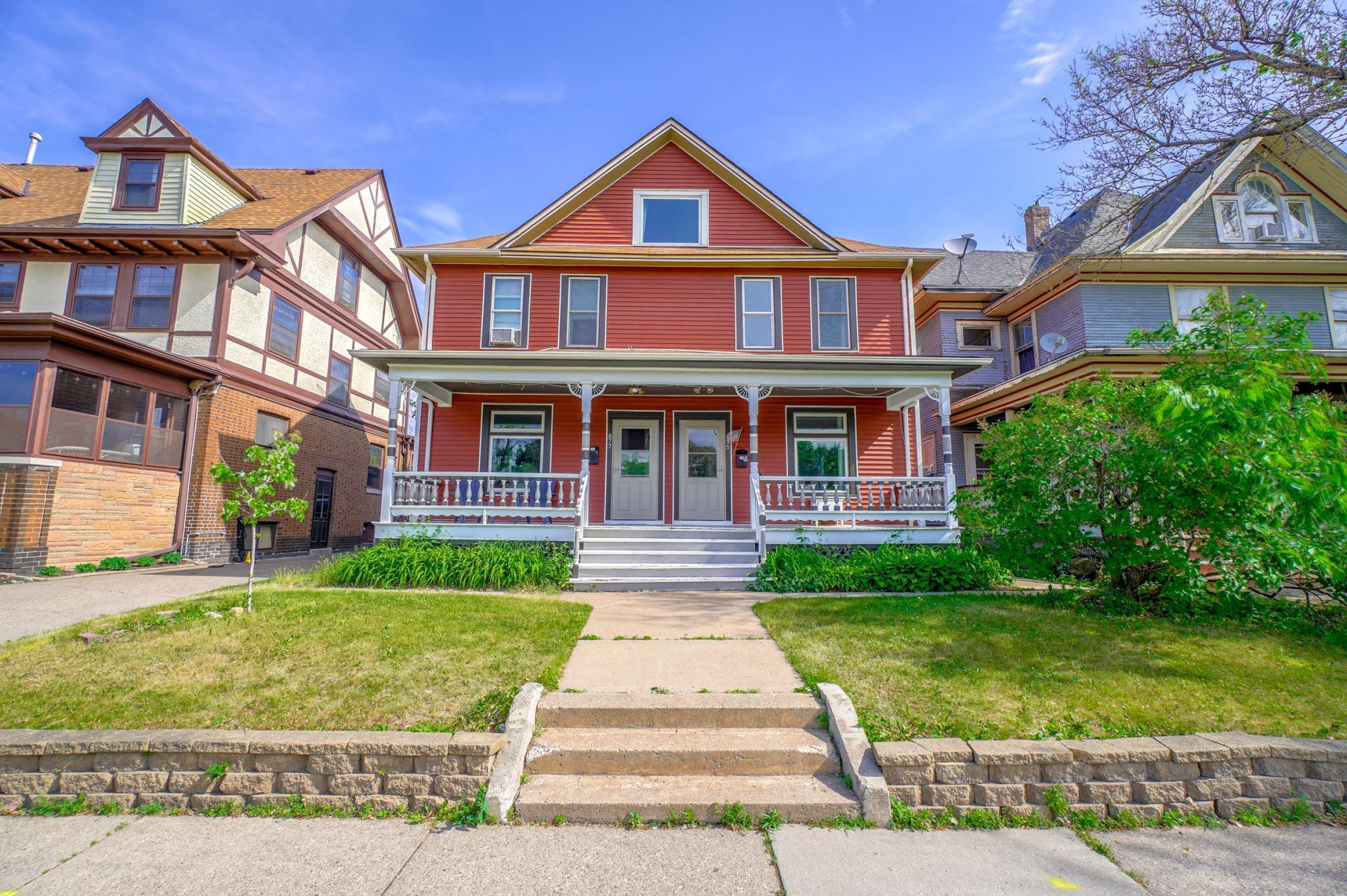 View of Residential Income at 877 and 875 Marshall Avenue, Saint Paul MN 55104, Saint Paul - Mike Wilen | Minnesota Team Real Estate