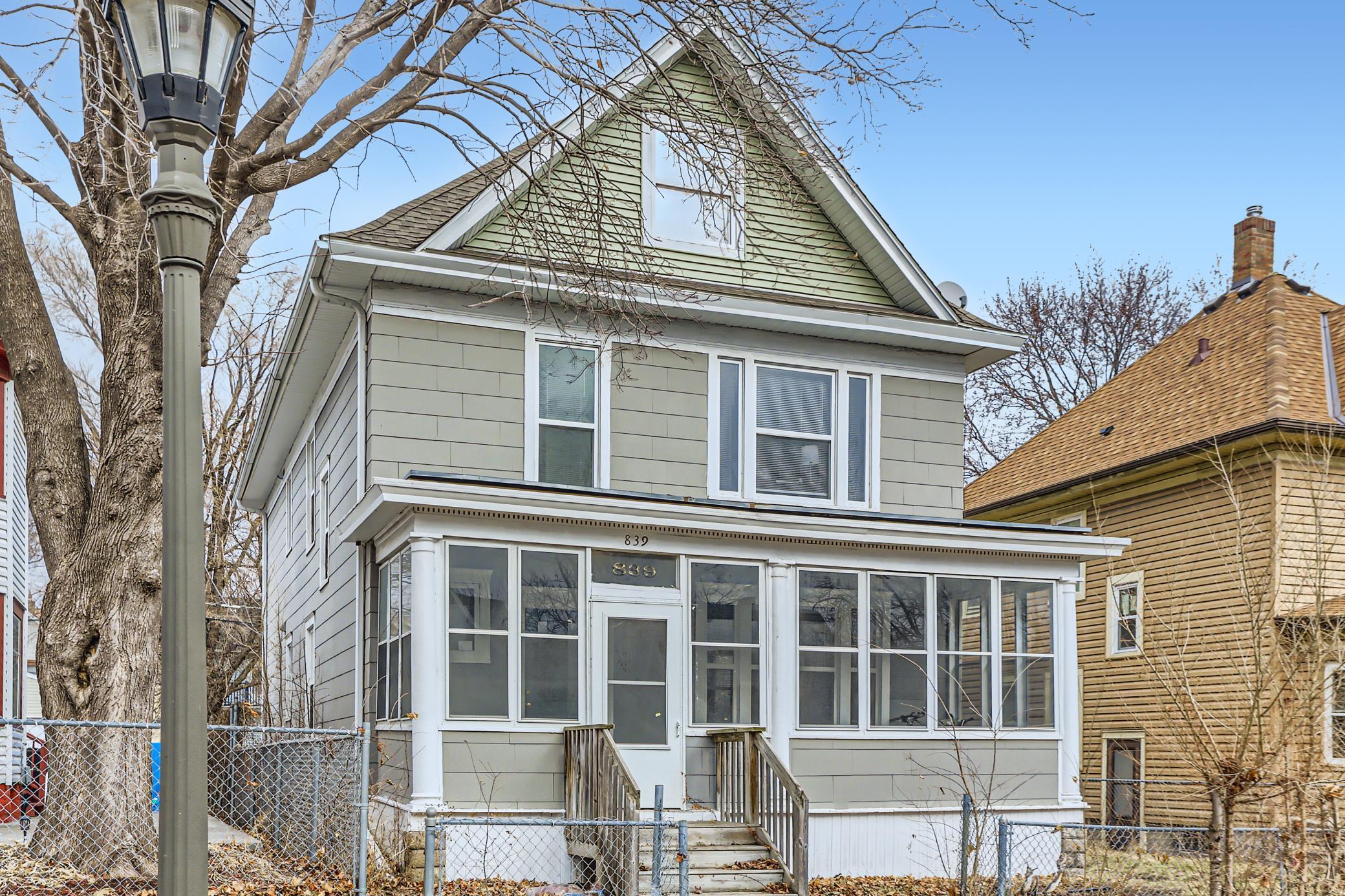 View of Residential Income at 839 Aurora Avenue, Saint Paul MN 55104, Saint Paul - Mike Wilen | Minnesota Team Real Estate