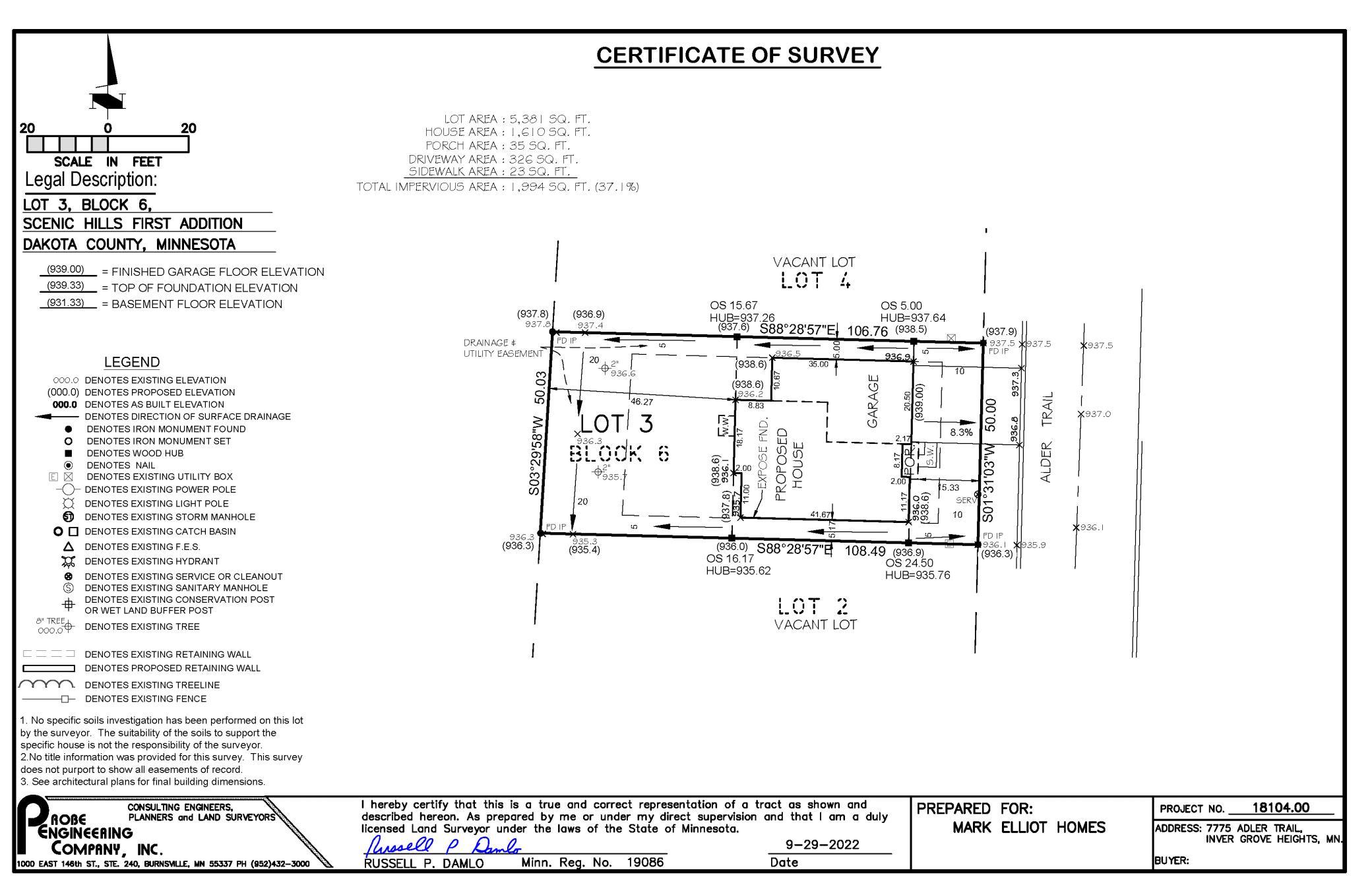 View of Land at 7775 Adler Trail, Inver Grove Heights MN 55077, Inver Grove Heights - Mike Wilen | Minnesota Team Real Estate