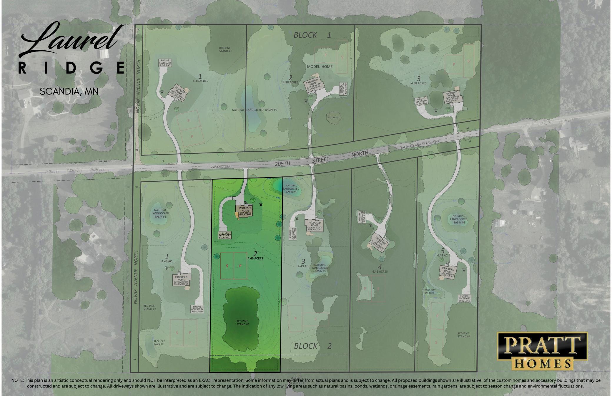 View of Land at 13885 205th Street, Scandia - Mike Wilen | Minnesota Team Real Estate