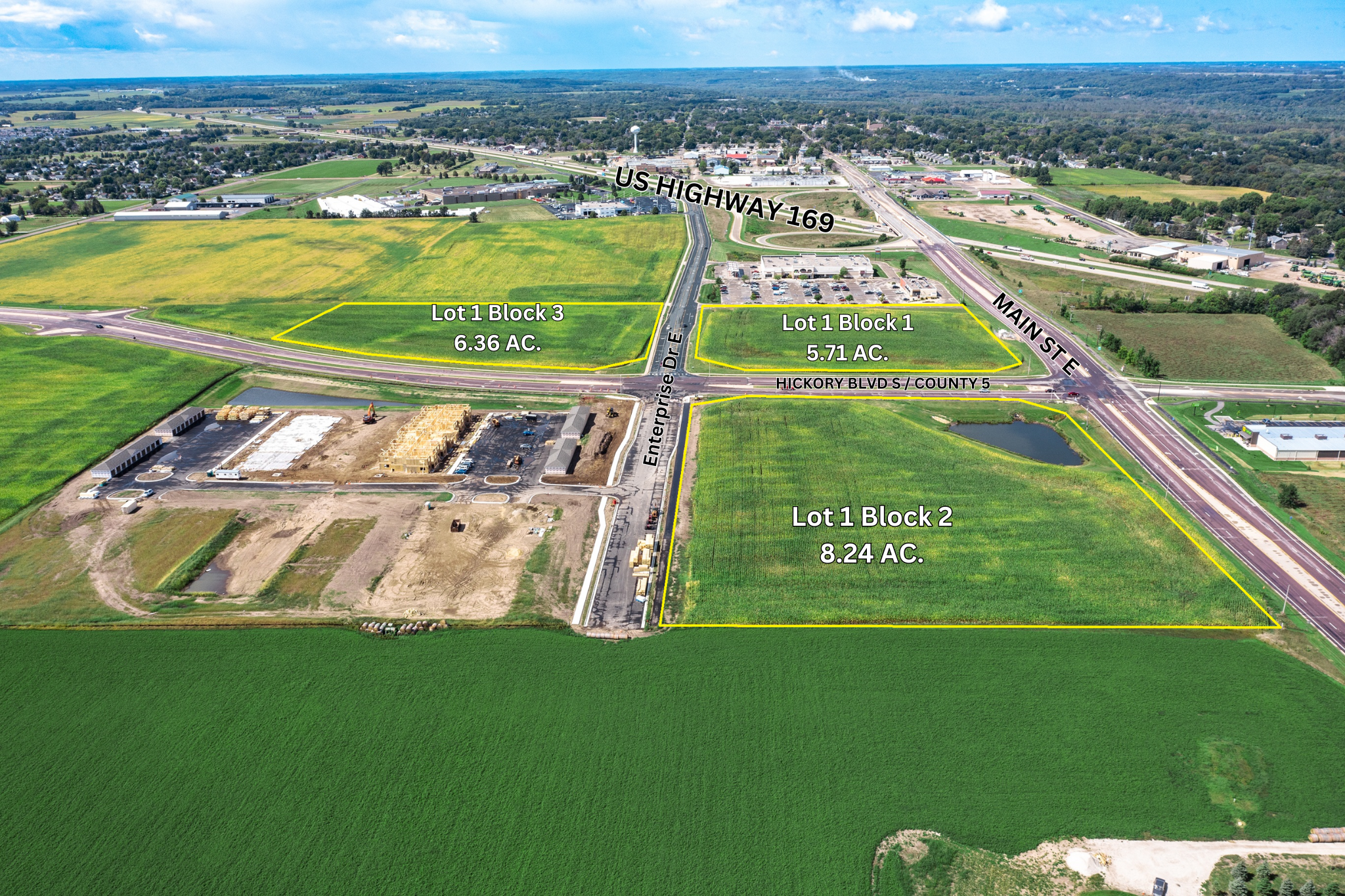 View of Land at XXXX Enterprise Drive, Belle Plaine MN 56011, Belle Plaine (6 of 6) - Mike Wilen | Minnesota Team Real Estate
