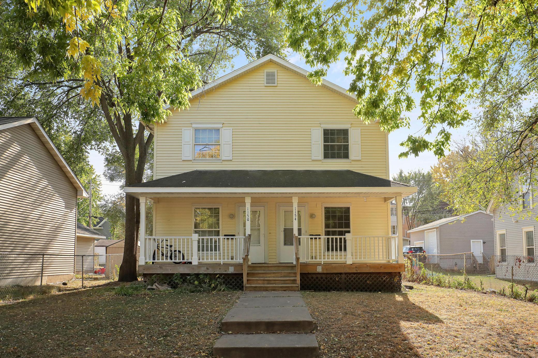 View of Residential Income at 1154-1156 Bush Avenue, Saint Paul MN 55106, Saint Paul - Mike Wilen | Minnesota Team Real Estate