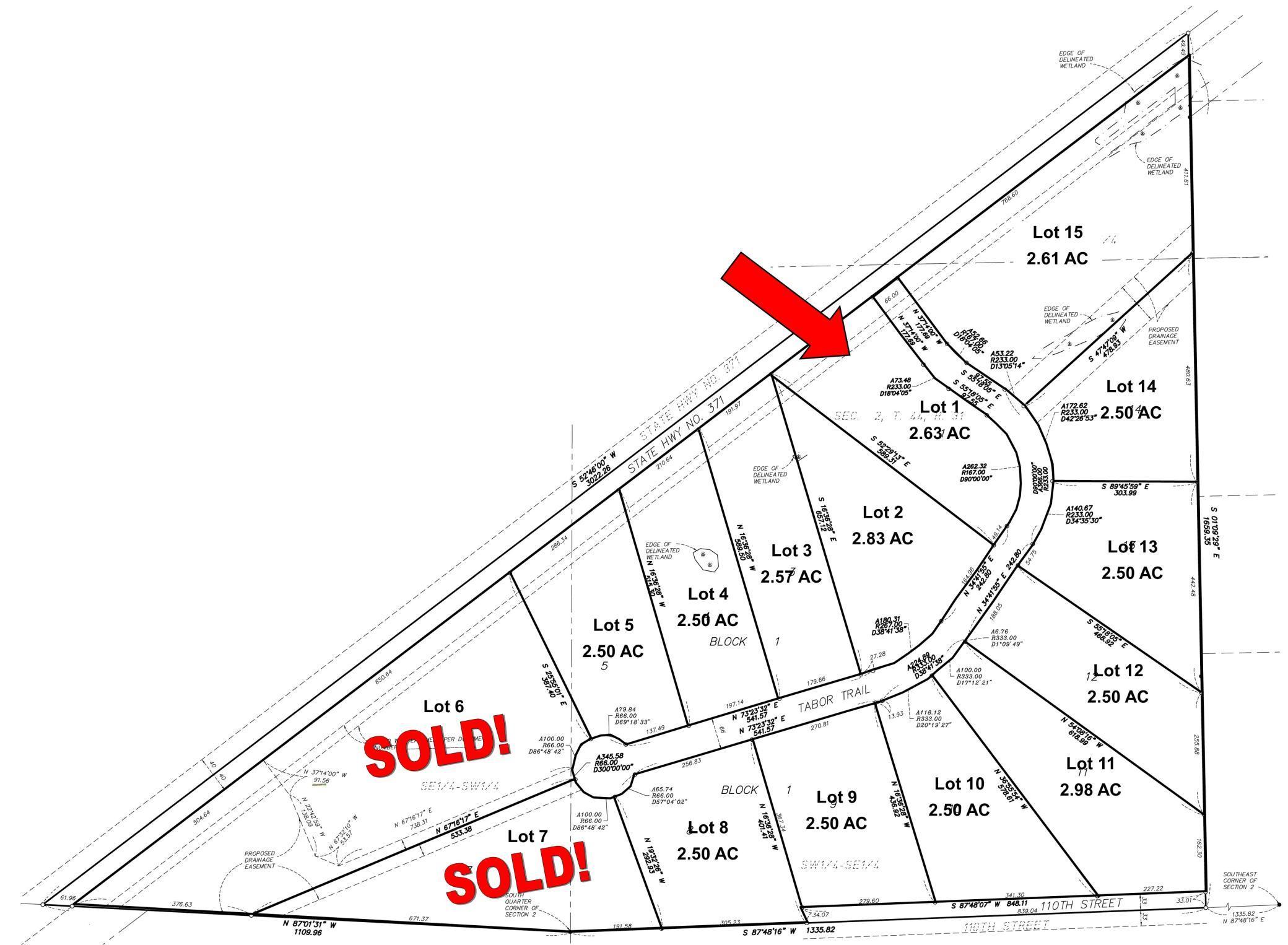 View of Land at (Lot 1) 11205 Tabor Trail, Brainerd MN 56401, Brainerd (5 of 7) - Mike Wilen | Minnesota Team Real Estate