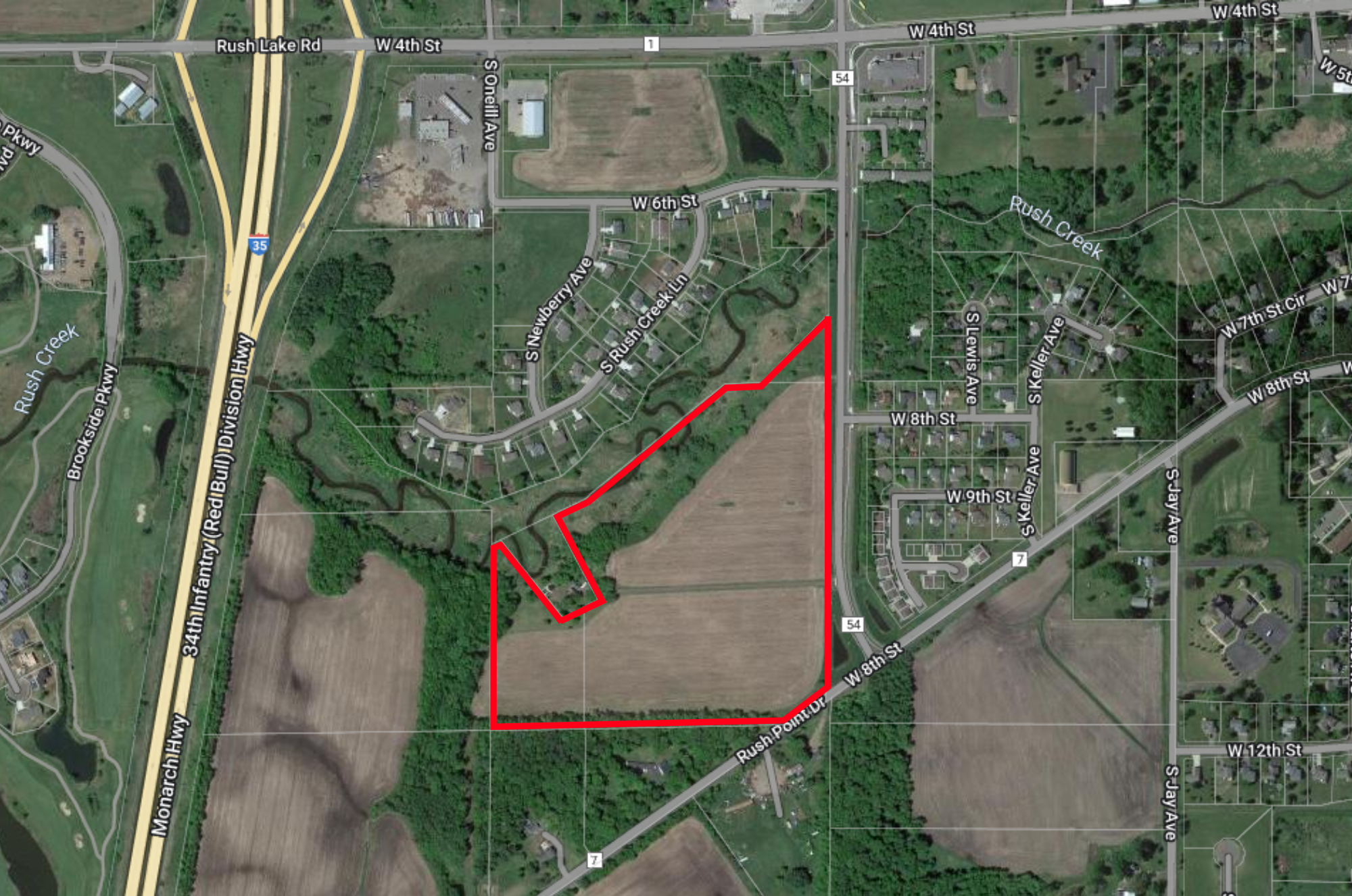 View of Land at XXXX Rush Point Drive, Rush City MN 55069, Rush City (6 of 6) - Mike Wilen | Minnesota Team Real Estate