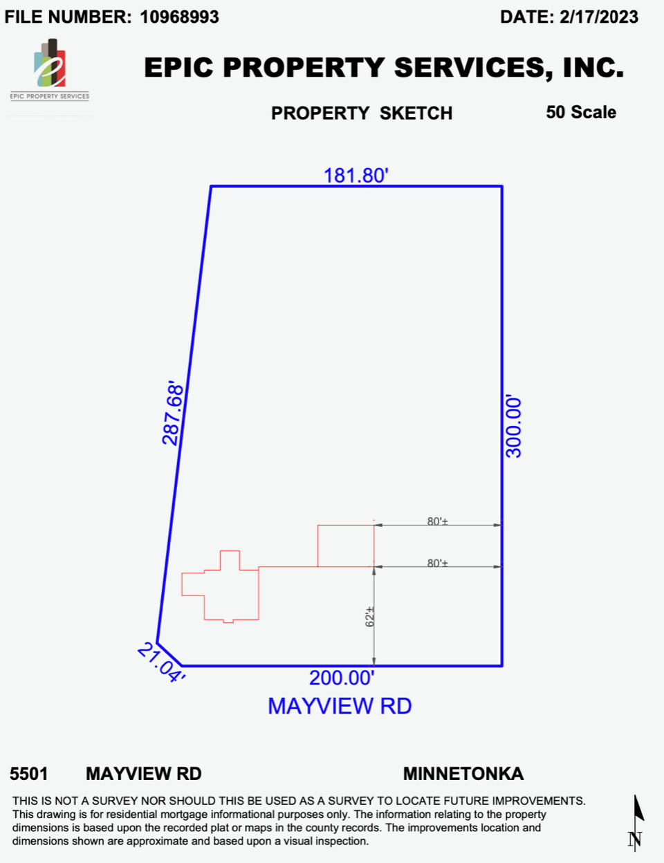 View of Land at 5501 Mayview Road, Minnetonka MN 55345, Minnetonka - Mike Wilen | Minnesota Team Real Estate