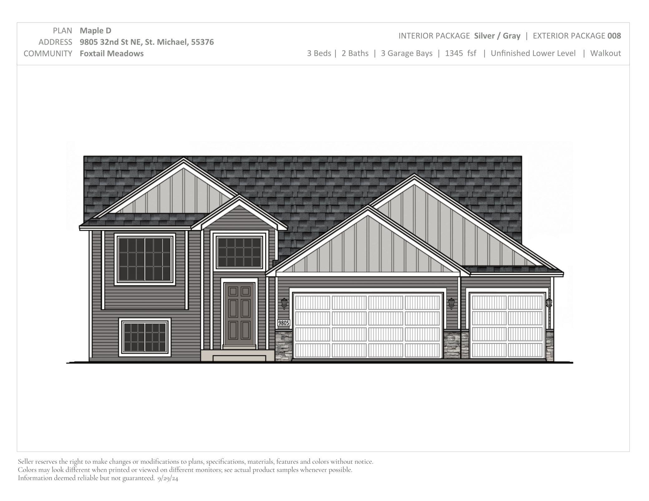 View of Residential at 9805 32nd Street, Saint Michael MN 55376, Saint Michael - Mike Wilen | Minnesota Team Real Estate