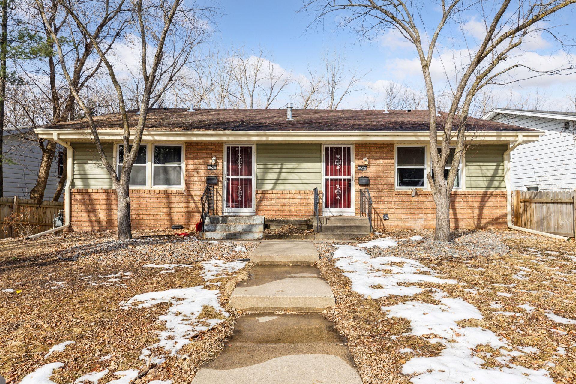 View of Residential Income at 1241-1243 Circle Terrace Boulevard, Columbia Heights MN 55421, Columbia Heights - Mike Wilen | Minnesota Team Real Estate