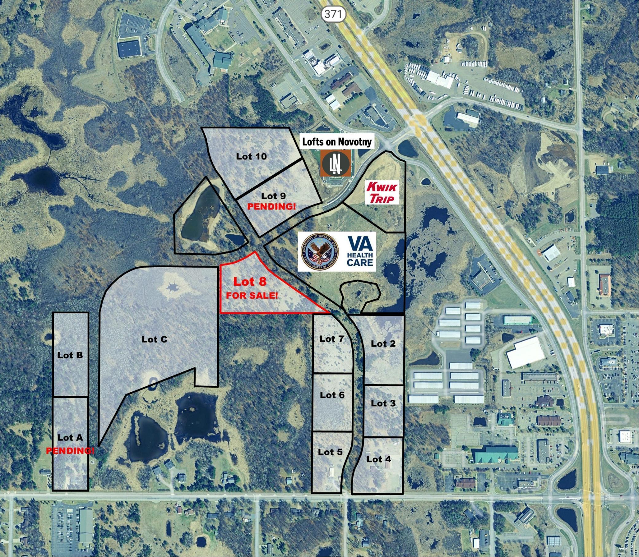 View of Land at Lot 9 Novotny Road, Baxter MN 56425, Baxter - Mike Wilen | Minnesota Team Real Estate