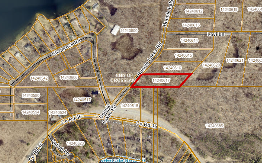 View of Land at L7B1 Bonnie Lakes Rd, Crosslake MN 56442, Crosslake (4 of 4) - Mike Wilen | Minnesota Team Real Estate