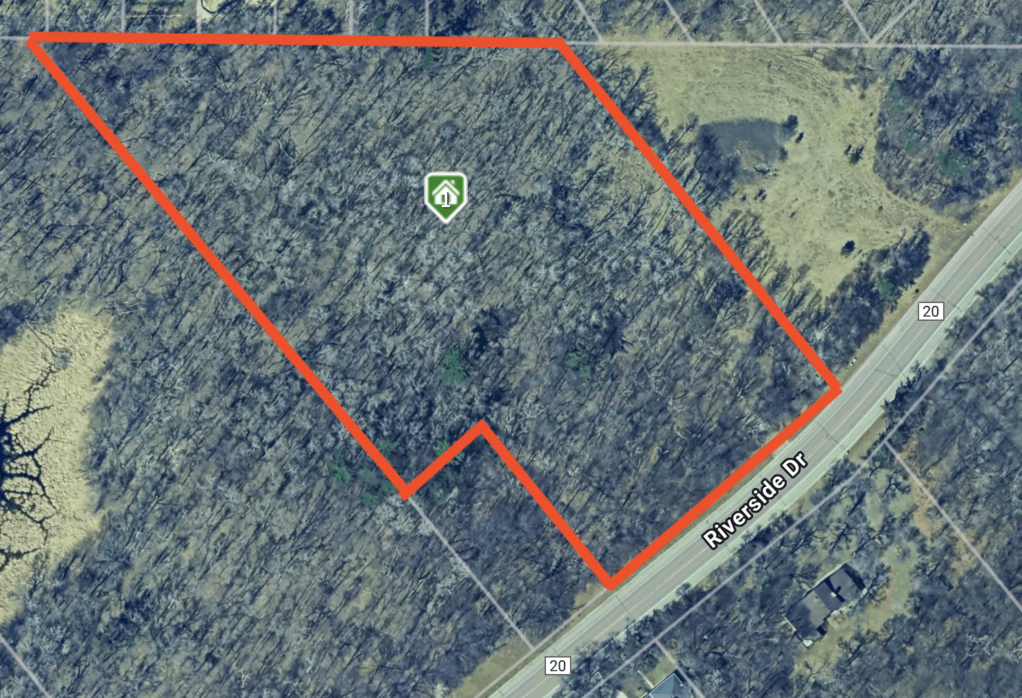 View of Land at TBD Riverside Dr, Brainerd MN 56401, Brainerd - Mike Wilen | Minnesota Team Real Estate