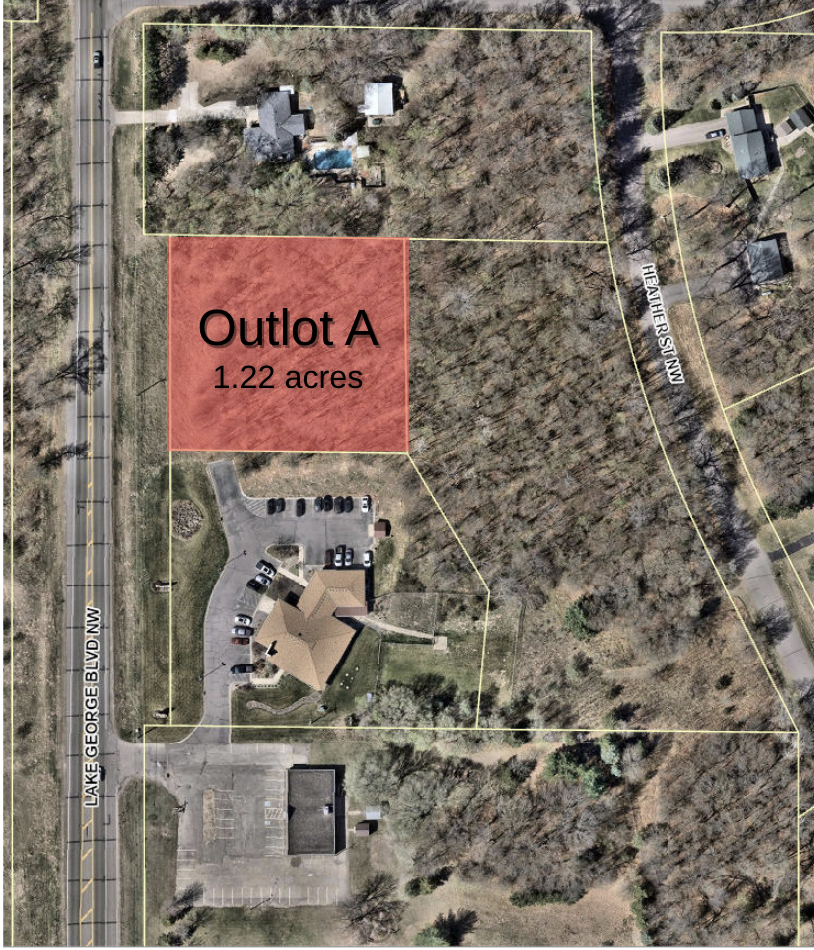 View of Land at 19043 Lake George Boulevard, Oak Grove MN 55303, Oak Grove - Mike Wilen | Minnesota Team Real Estate
