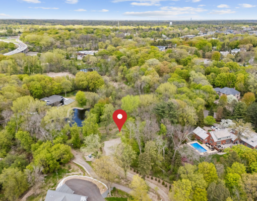 View of Land at 445 Bovey Road, Wayzata MN 55391, Wayzata - Mike Wilen | Minnesota Team Real Estate
