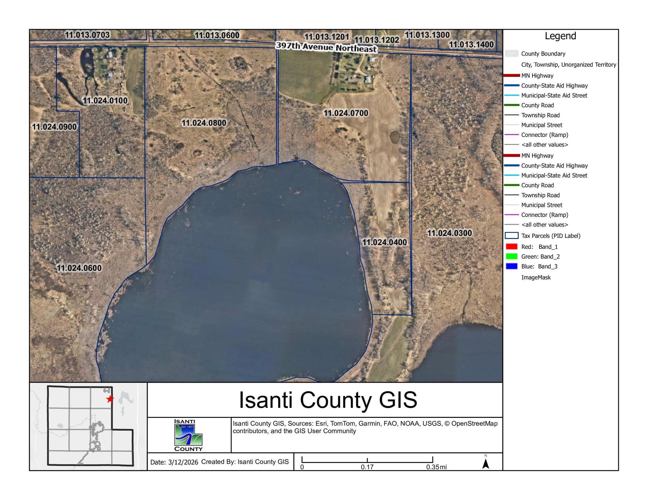 View of Land at TBD 397th Avenue, Stanchfield MN 55080, Stanchfield - Mike Wilen | Minnesota Team Real Estate