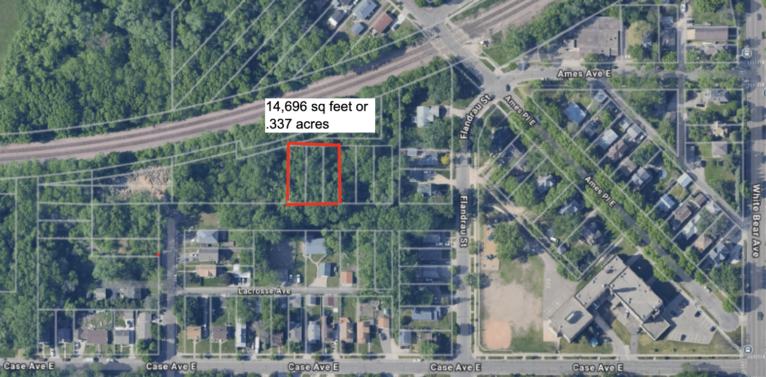 View of Land at TBD La Crosse Avenue, North Saint Paul MN 55106, North Saint Paul (2 of 2) - Mike Wilen | Minnesota Team Real Estate