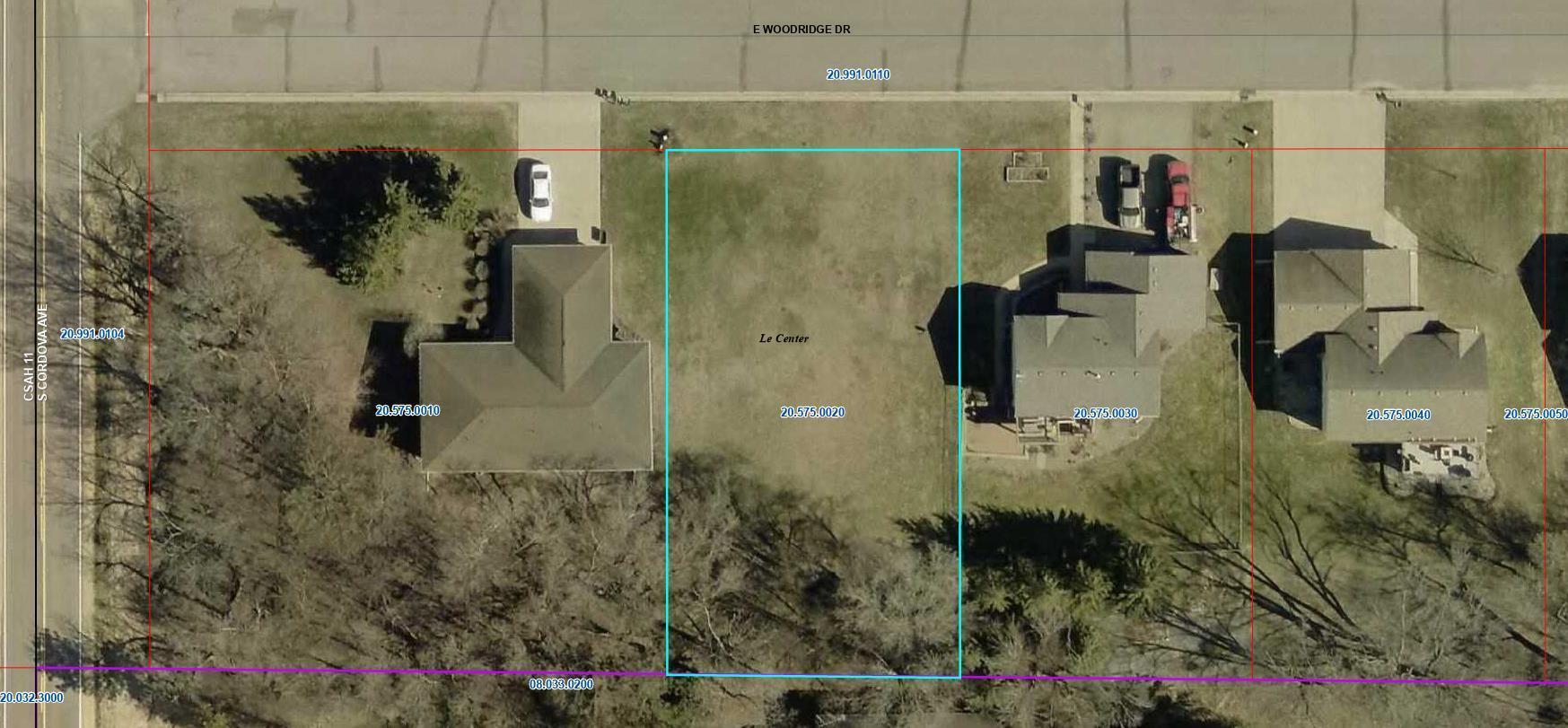 View of Land at 315 Woodridge Drive, Le Center MN 56057, Le Center - Mike Wilen | Minnesota Team Real Estate