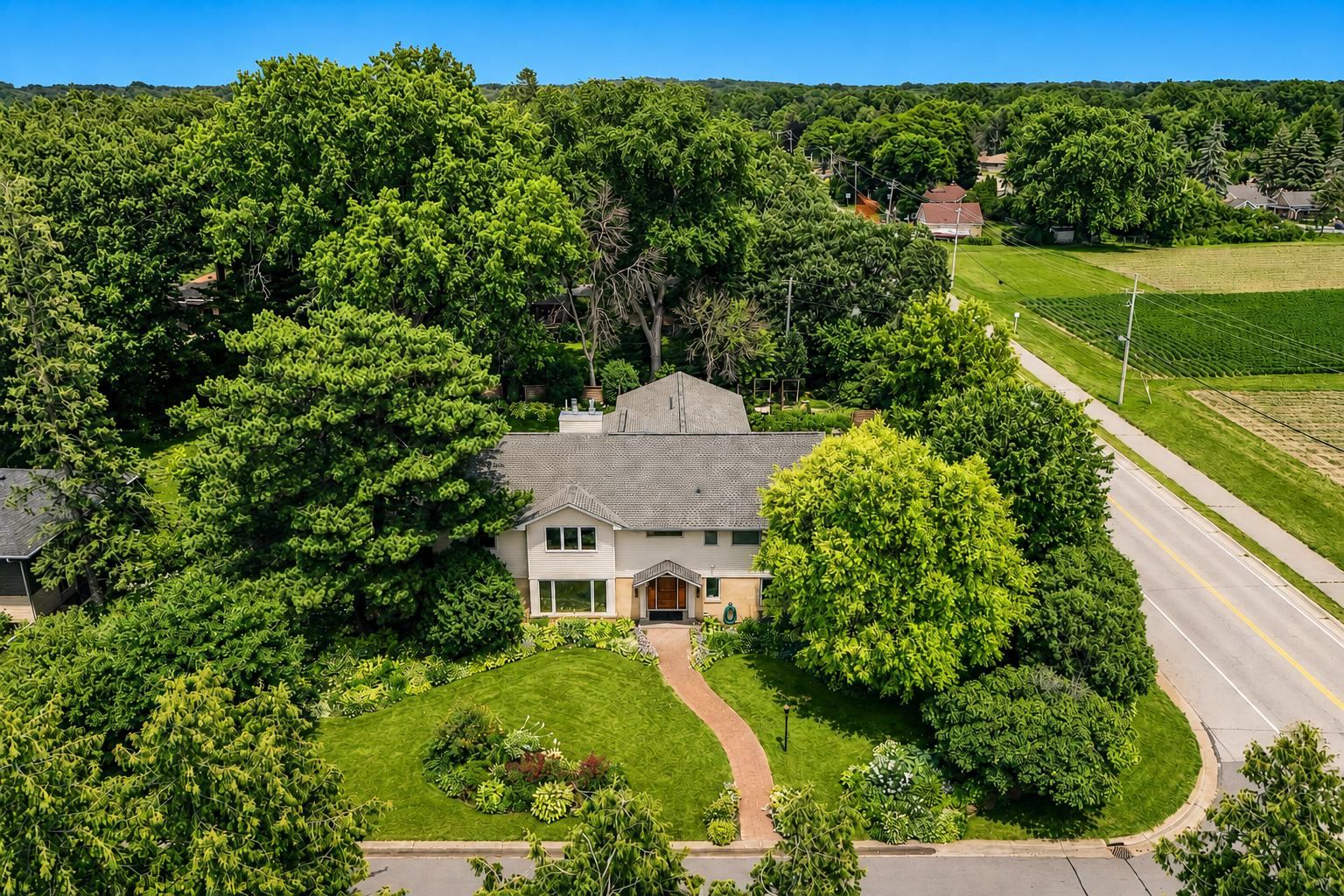 View of Single Family at 14 Mid Oaks Road, Roseville - Mike Wilen | Minnesota Team Real Estate