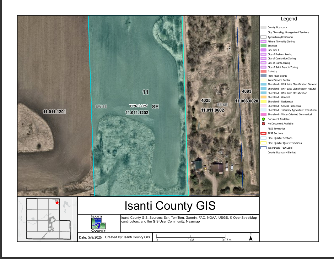 View of Land at 3937 405th Avenue, Stanchfield MN 55080, Stanchfield (14 of 14) - Mike Wilen | Minnesota Team Real Estate