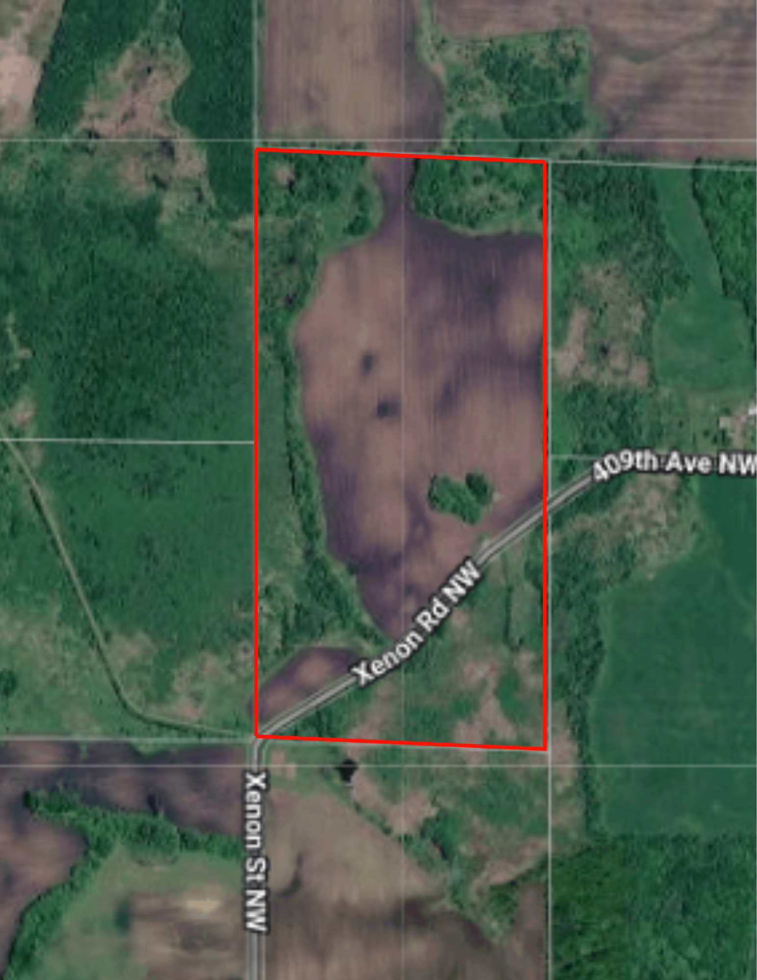 View of Land at 000 Xenon Road, Dalbo MN 55017, Dalbo (2 of 28) - Mike Wilen | Minnesota Team Real Estate