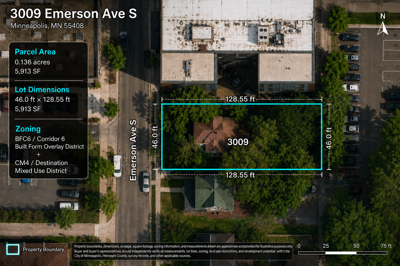 View of Commercial Sale at 3009 Emerson Avenue, Minneapolis MN 55408, Minneapolis (3 of 7) - Mike Wilen | Minnesota Team Real Estate