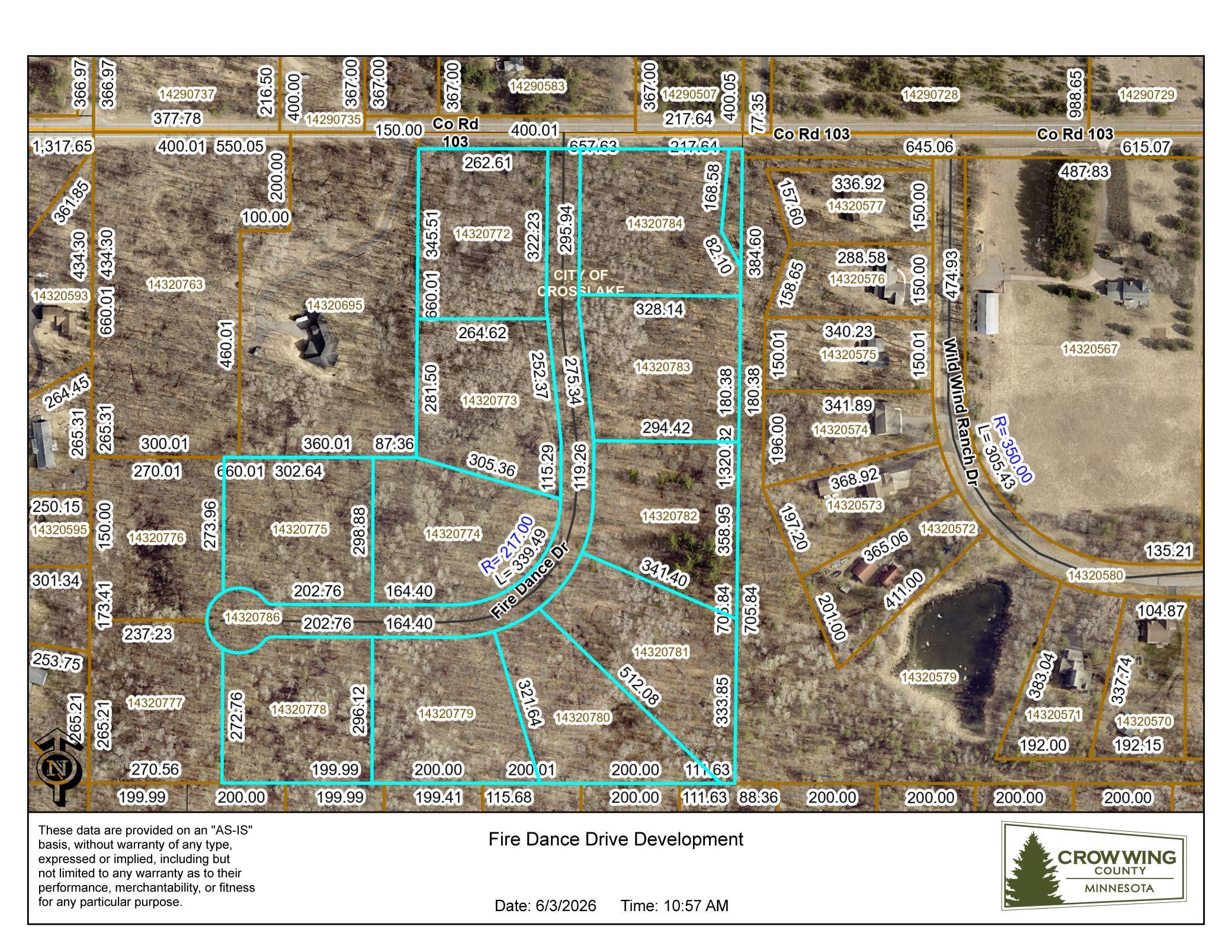 View of Land at TBD Co Road 103, Crosslake MN 56442, Crosslake - Mike Wilen | Minnesota Team Real Estate