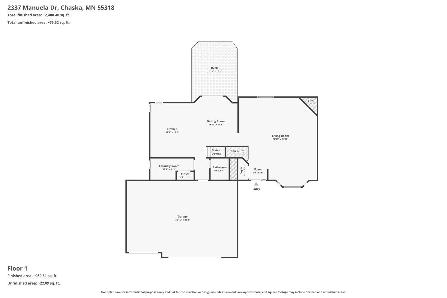 View of Residential at 2337 Manuela Drive, Chaska MN 55318, Chaska (47 of 50) - Mike Wilen | Minnesota Team Real Estate