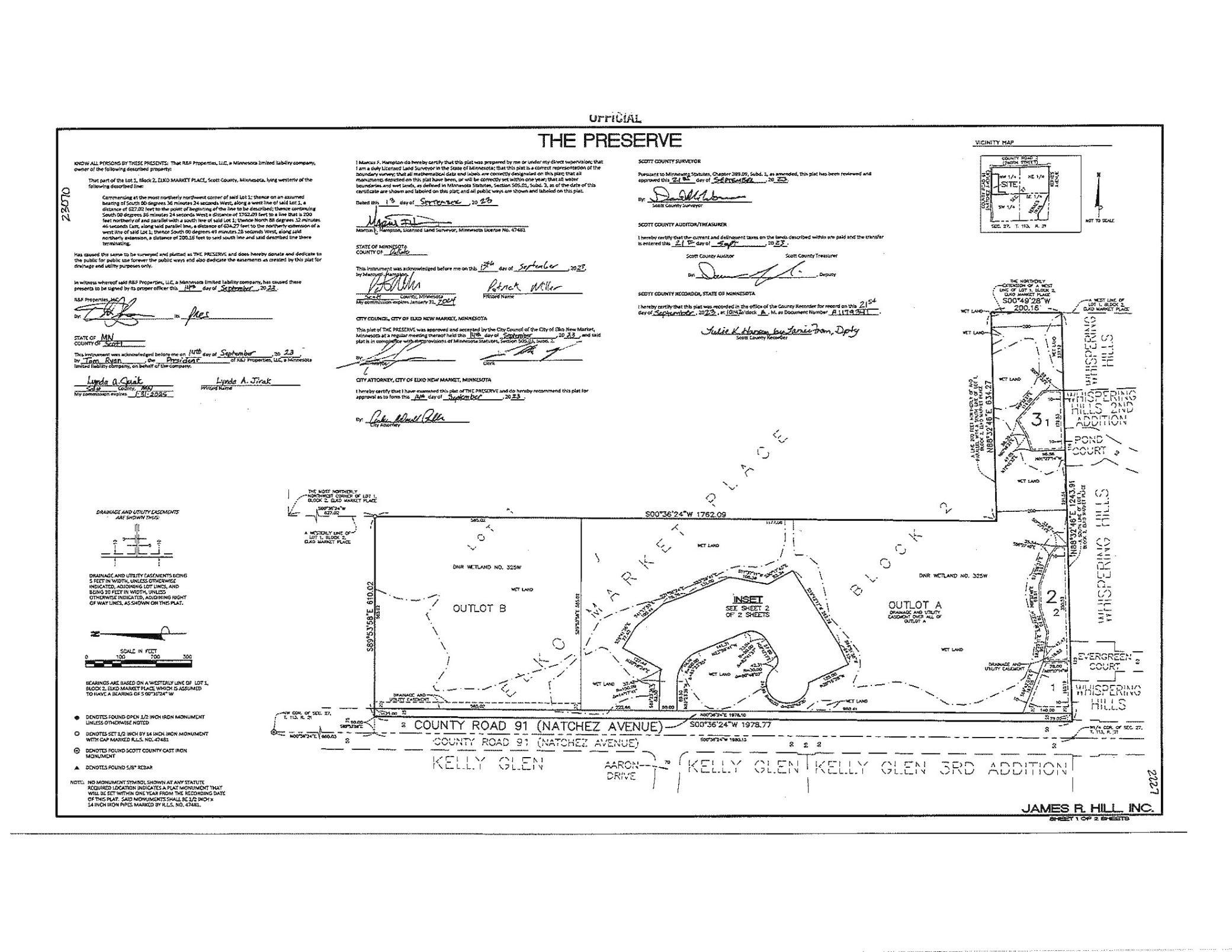 View of Land at 26498 Evergreen Court, Elko New Market MN 55020, Elko New Market (2 of 2) - Mike Wilen | Minnesota Team Real Estate