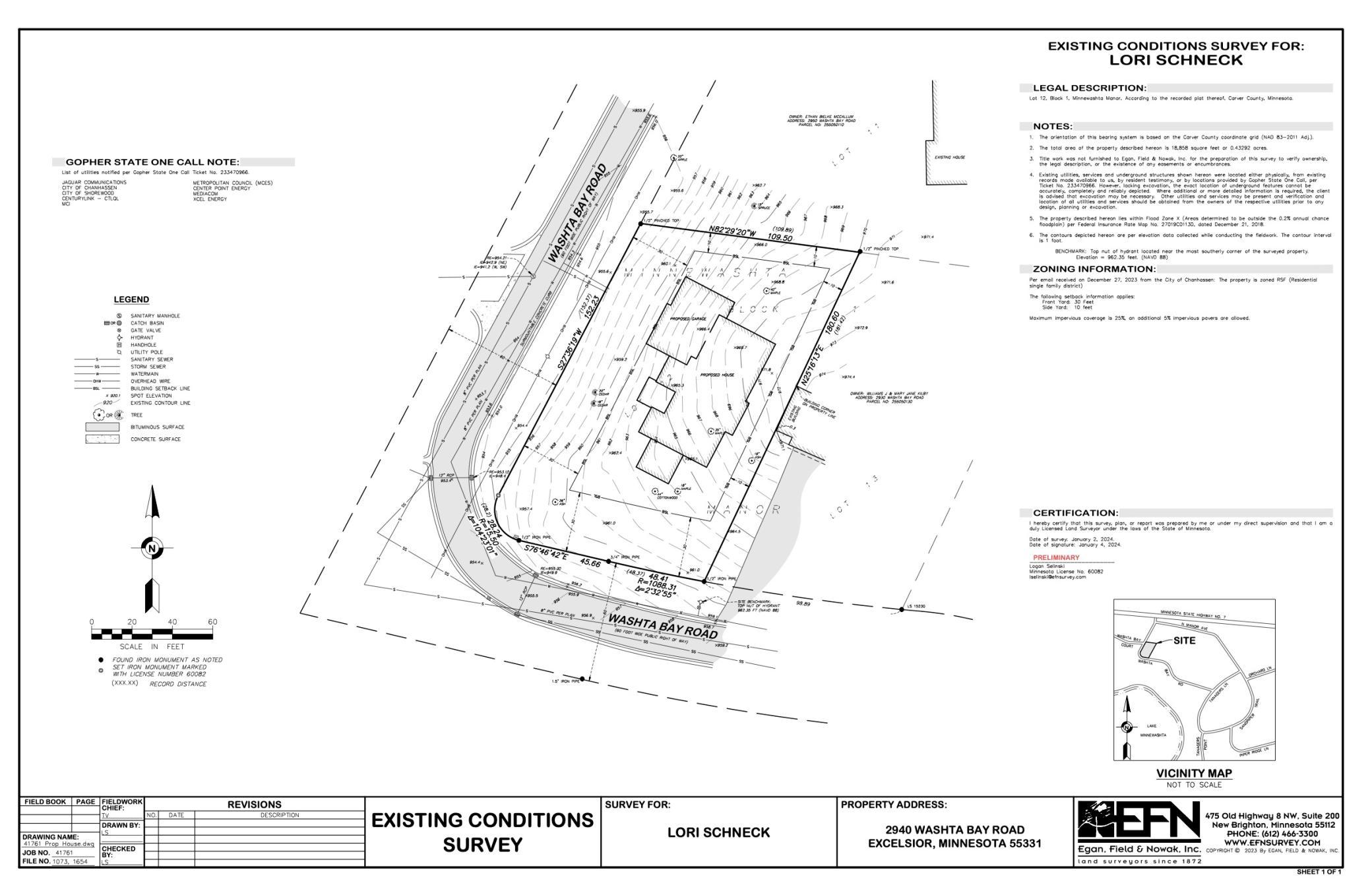View of Land at 2940 Washta Bay Road, Chanhassen MN 55331, Chanhassen - Mike Wilen | Minnesota Team Real Estate