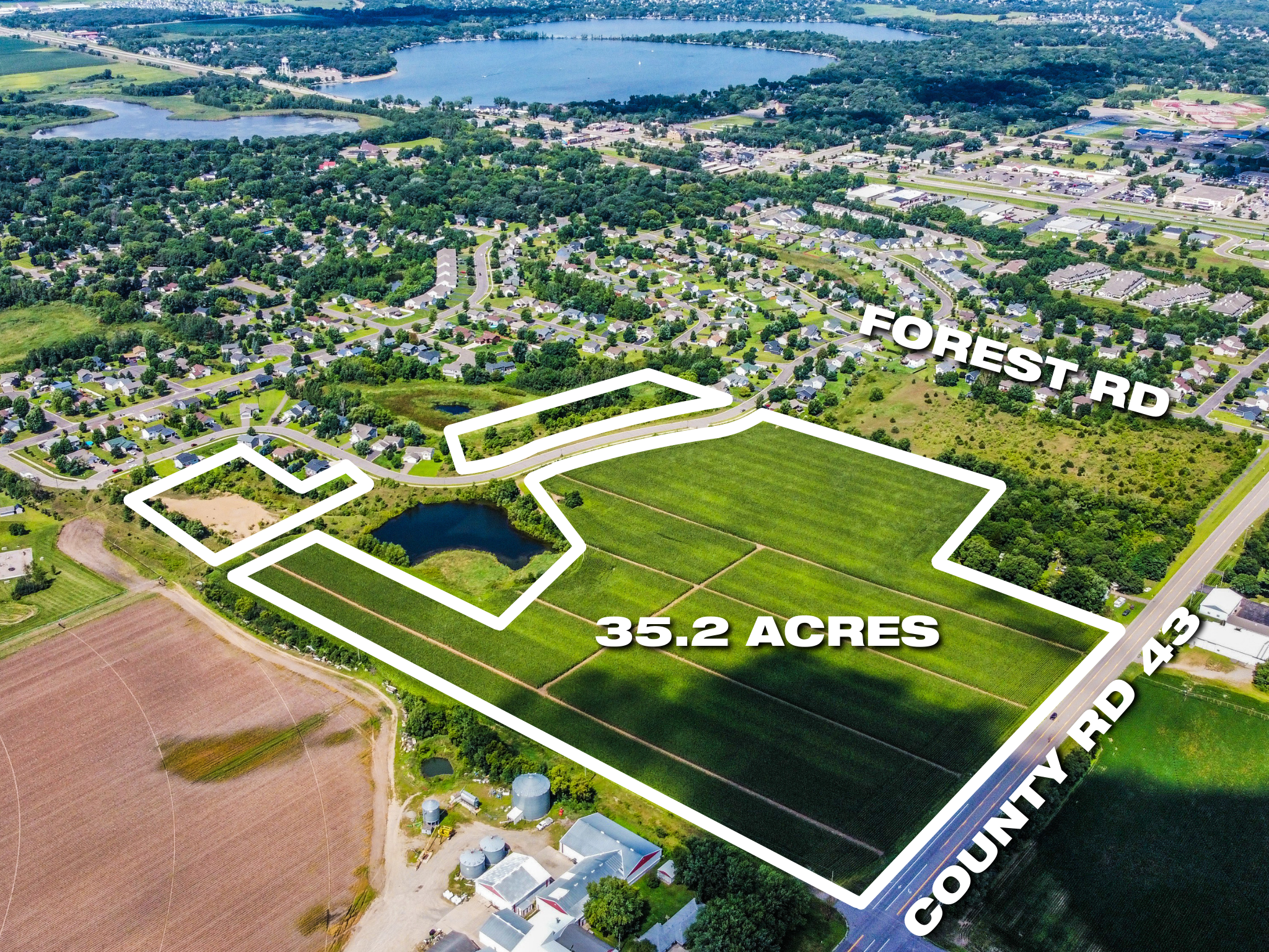 View of Land at 19400 County Rd 43, Big Lake MN 55309, Big Lake - Mike Wilen | Minnesota Team Real Estate