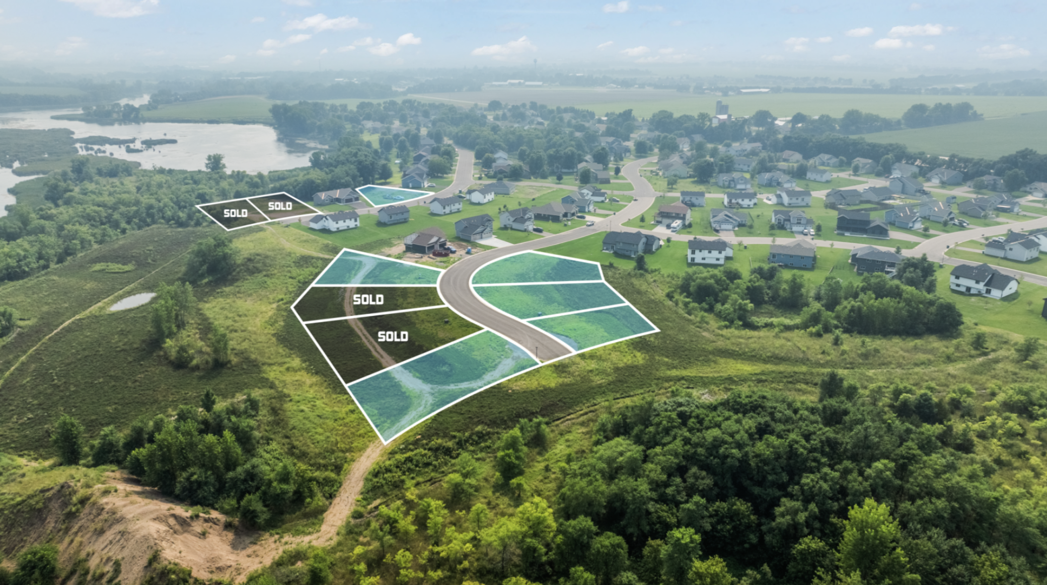 View of Land at 8244 Natures Edge Road, Clear Lake MN 55319, Clear Lake - Mike Wilen | Minnesota Team Real Estate