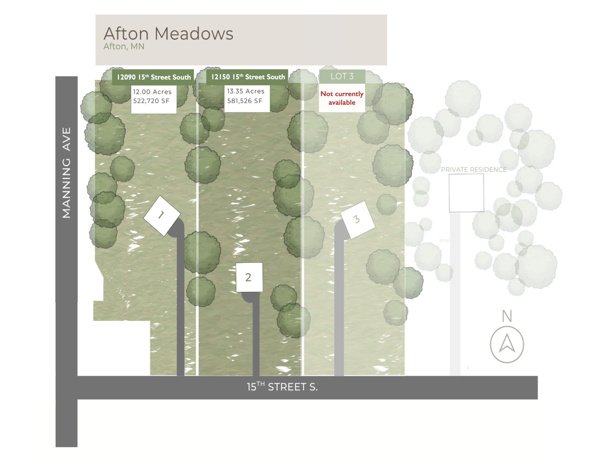 View of Land at 12090 15th, Afton - Mike Wilen | Minnesota Team Real Estate
