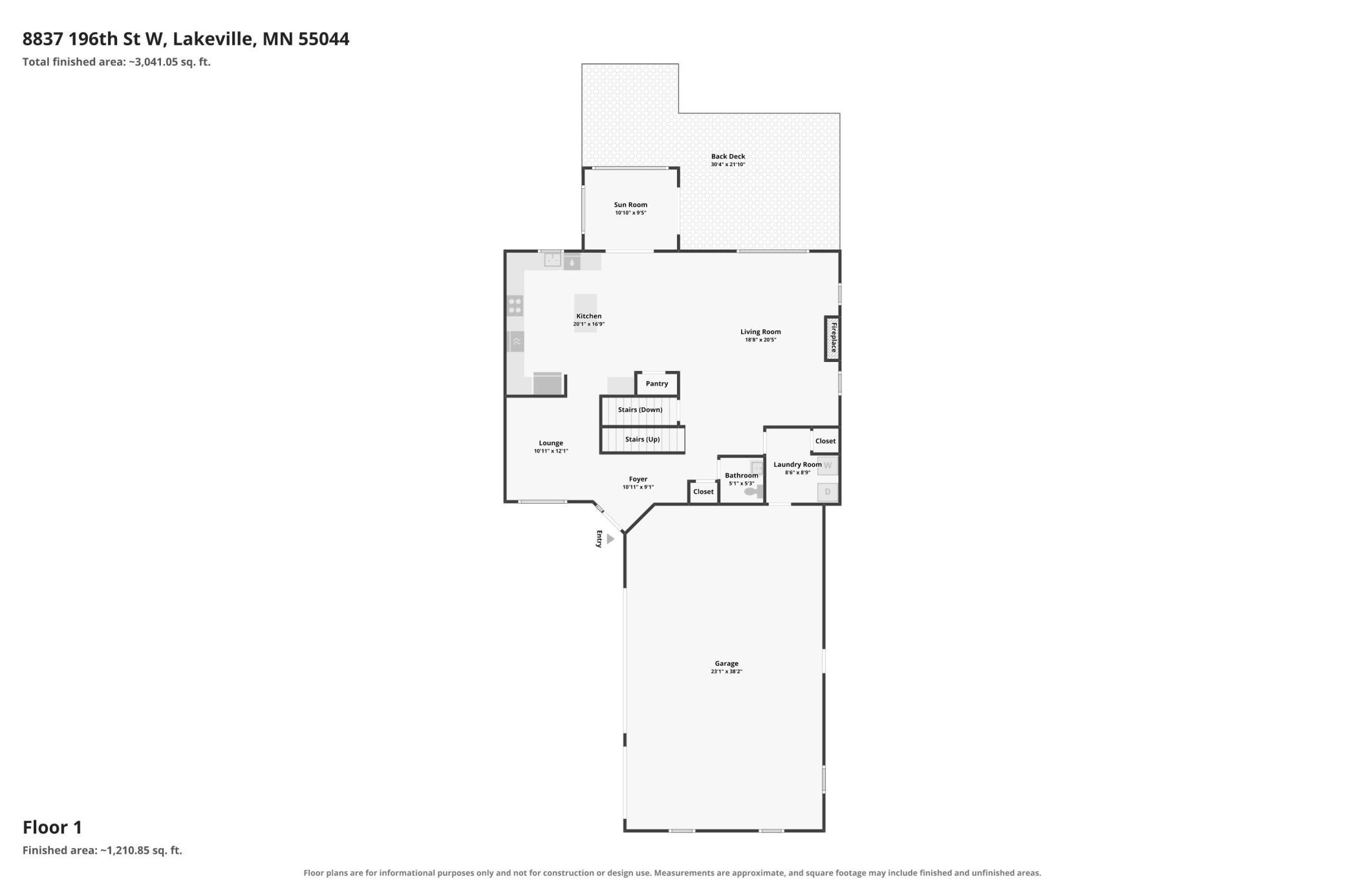 View of Residential at 8837 196th Street, Lakeville MN 55044, Lakeville (57 of 59) - Mike Wilen | Minnesota Team Real Estate