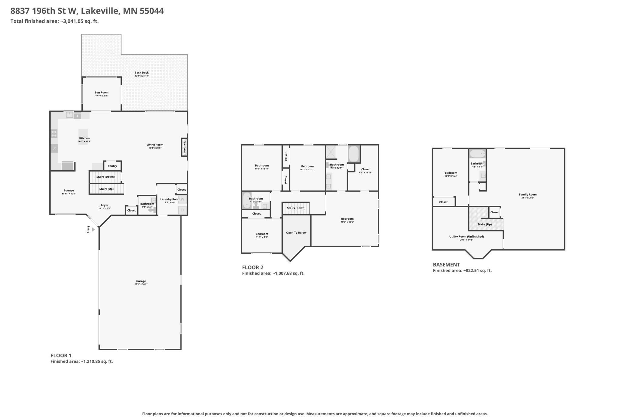 View of Residential at 8837 196th Street, Lakeville MN 55044, Lakeville (56 of 59) - Mike Wilen | Minnesota Team Real Estate