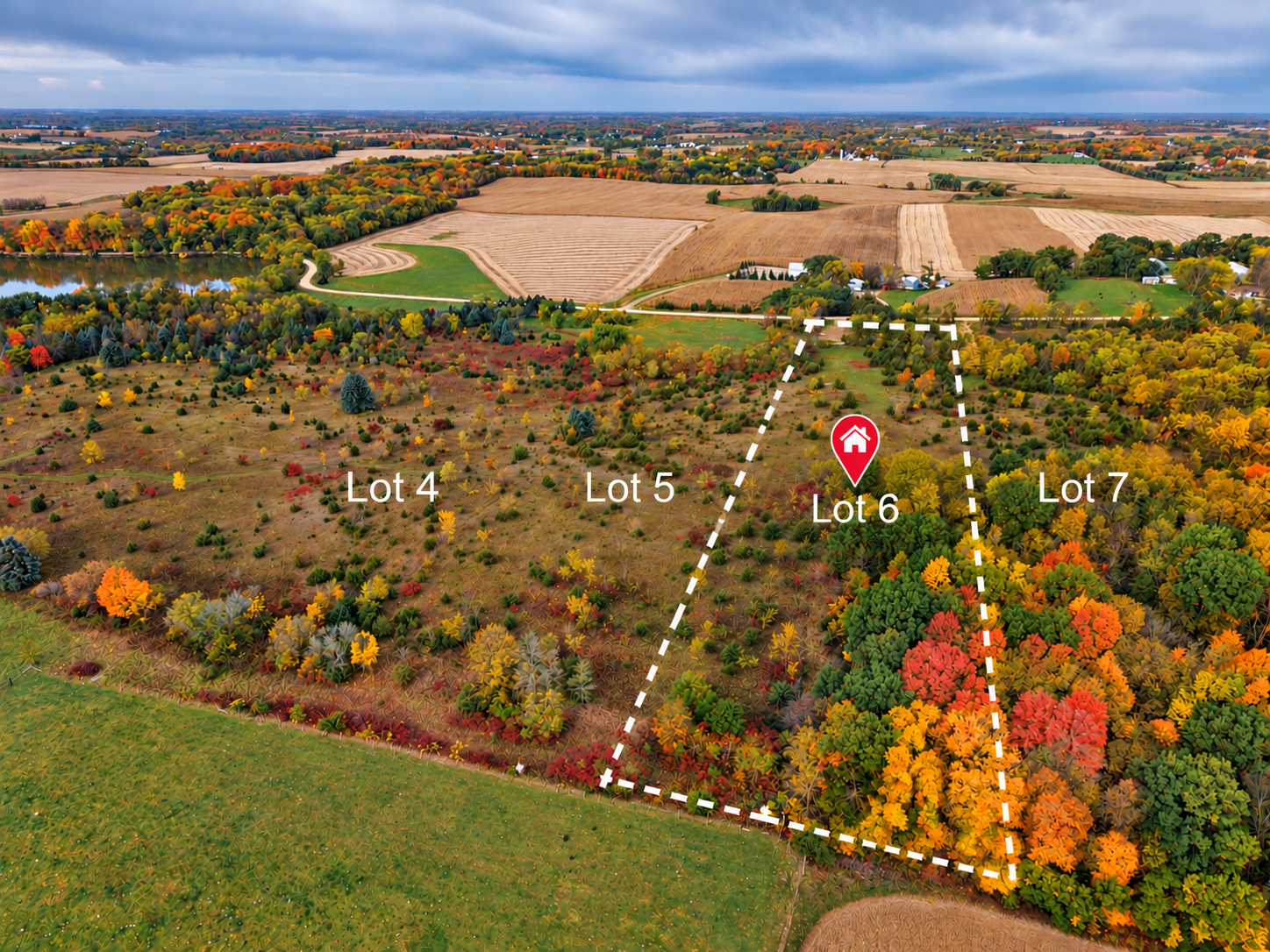 View of Residential Lot at 21423 Vergus Avenue, Prior Lake - Mike Wilen | Minnesota Team Real Estate
