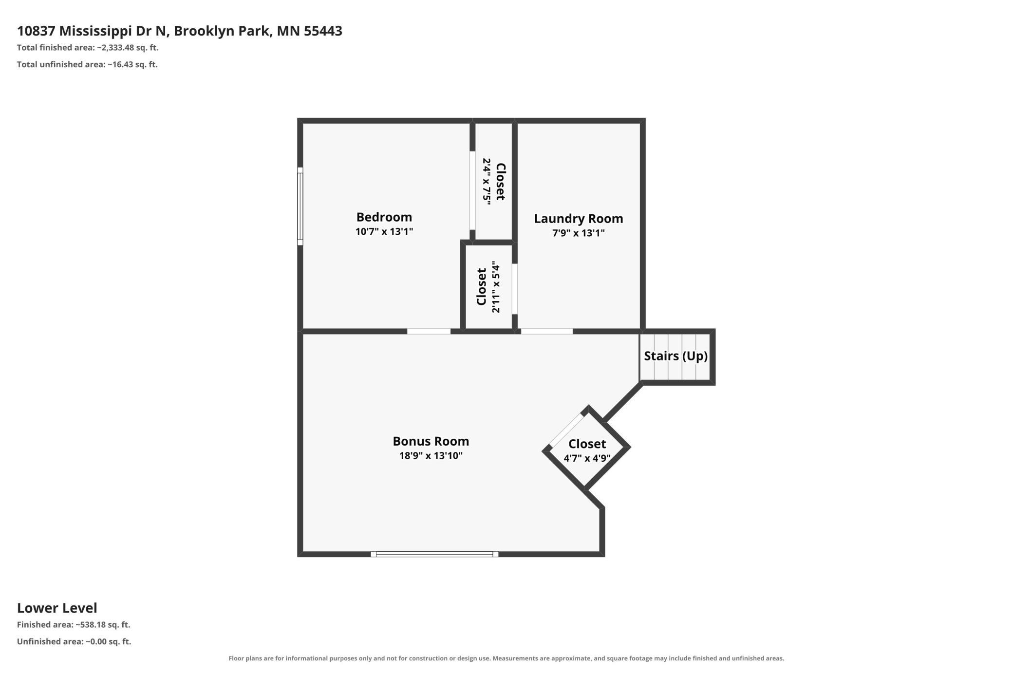 View of Residential at 10837 Mississippi Drive, Brooklyn Park MN 55443, Brooklyn Park (33 of 33) - Mike Wilen | Minnesota Team Real Estate