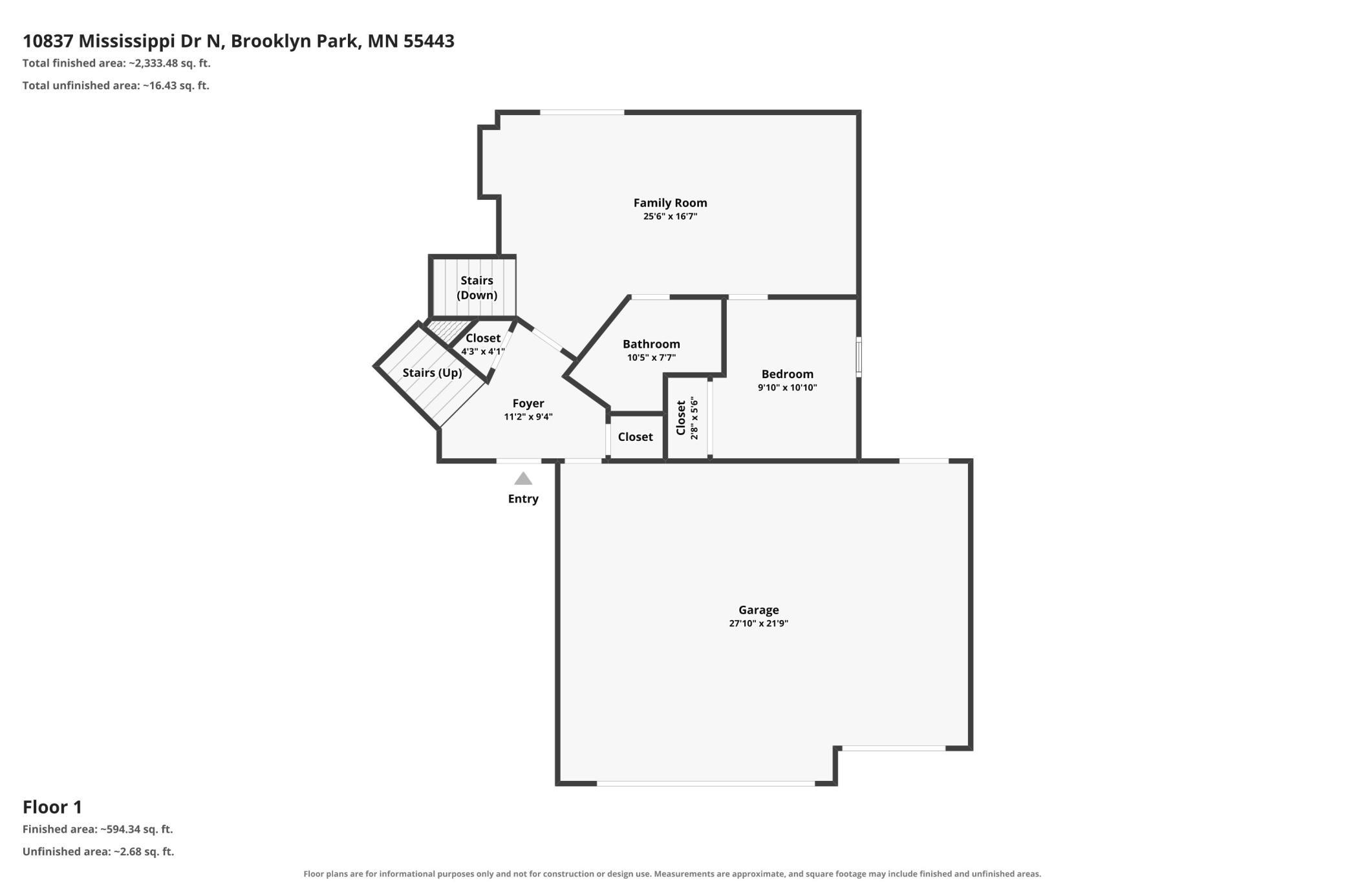 View of Residential at 10837 Mississippi Drive, Brooklyn Park MN 55443, Brooklyn Park (30 of 33) - Mike Wilen | Minnesota Team Real Estate